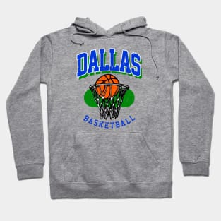 Vintage Dallas Basketball Hoodie